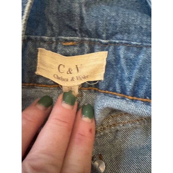 Chelsea & Violet Blue Denim Overalls - Picture 4 of 7